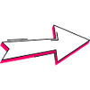 Abstract Neon Arrow Illustration
