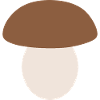 Minimalist Mushroom Nature Art