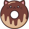 Cute Cat Donut