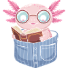 Taschenhumor Axolotl Reader