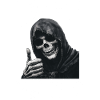 Spruch Du bist lustig Sensenmann Totenkopf Motiv