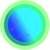 Celestial Blue Constellation Design