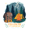 Lighted Nature Adventure with Campfire