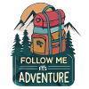 Adventure Backpack Mountains Forest
