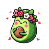 Mamacado Avocat Amoureux Fête des Mères