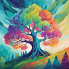 Rainbow Tree of Creativity