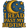 Moon and Stars Bedtime Reading Design