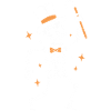 Elegant skeleton percussionist in top hat