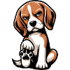 Beagle Beagle-ejer Beagle-ejer Beagle-hund