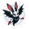 Dark Bunny Vampire Crest Vampire Vampire