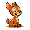Fawn – Cute Cartoon Forest Animal