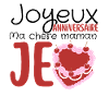 Joyeux anniversaire maman 