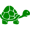 Turtle long neck smiling happy funny