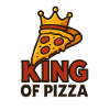 King of Pizza with Crown
