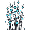 Luminous bale structure