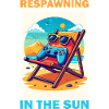 Gaming vacation on the beach
