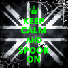 Keep Calm Spook Green