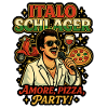 Italo Schlager Pizza Party Design