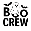 Design d’Halloween avec fantôme et chauves-souris