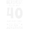 Funny 40th Birthday Gift Birthday Shirt