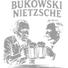 Bukowski and Nietzsche Beer Toast Design