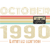 Birthday october 1990