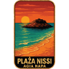 Nissi beach with sunset