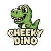 Cheeky Dino cheeky green cartoon dinosaur