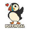 Puffin Pal süßer Papageitaucher Cartoon