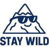 “Star Wild” mountain landscape with sunglasses