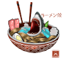 Ramen Bowl Shark Tee