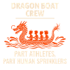 Drachenboot Crew Athleten Sprinkler