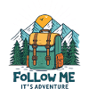 Adventure Mountain Exploration Backpack