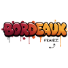 Bordeaux graffiti city logo