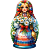 Matryoshka in Russian Matryoshka Doll Russian
