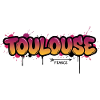 Graffiti style Toulouse France design