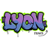 Graffiti lettering Lyon