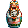 Matryoshka in Russian Matryoshka Doll Russian