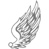 Fire and Wings Illustration Design