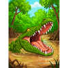 Crocodile – Africa’s rivers, strongest bite