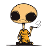 Casual Alien Graffiti 