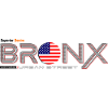 Bronx American Flag Motif T-Shirt