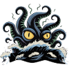 Tentacled Abyssal Beast Illustration