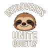 Cozy Sloth Quote Design