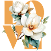 Elegant Magnolia Floral Design