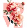 Elegant Floral Peony Design