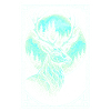 Mystic Forest Deer Illustration