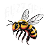 Bee Buzz Off Illustration