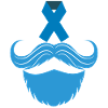 Movembre Novembre Moustache Ruban Bleu Prostate