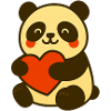 Der_Panda_mit_Herzumarmung